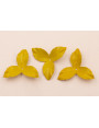Flor pétalos relieve 45mm diam. Amarillo