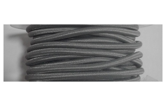 Cordón Goma Alta Calidad 3mm GRIS
