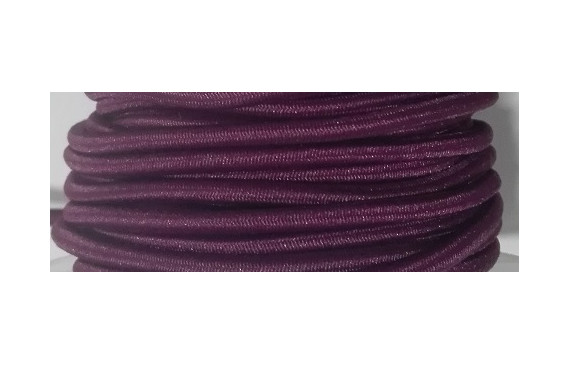 Cordón Goma Alta Calidad 3mm MORADO