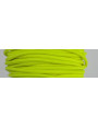 Cordón Goma Alta Calidad 3mm Amarillo Fosforito