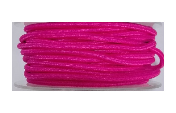 Cordón Goma Alta Calidad 3mm Fuxia