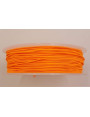 Cordón de Goma 1mm  Naranja Fluor