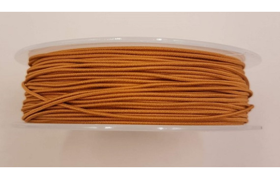 Cordón de Goma 1mm  Marrón claro