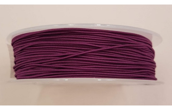 Cordón de Goma 1mm Morado