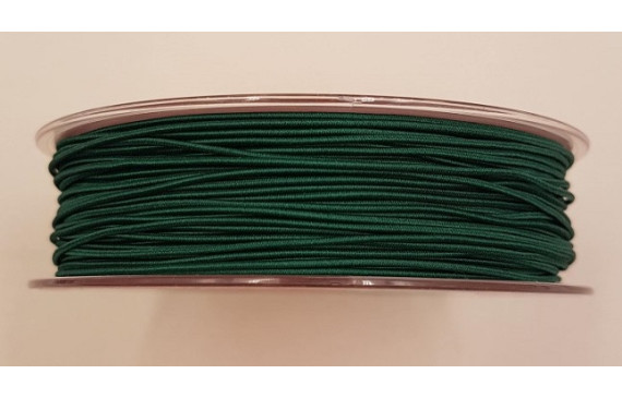 Cordón de Goma 1mm verde inglés