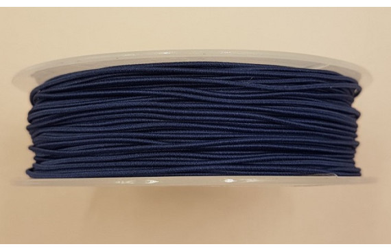 Cordón de Goma 1mm Azul Marino