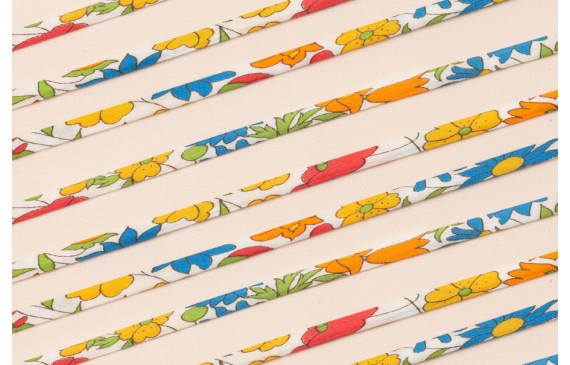 Lazo 4mm Liberty Flores Multicolor