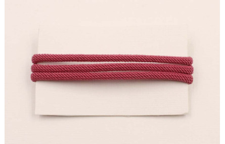 Cordón retorcido 4mm Color Coral