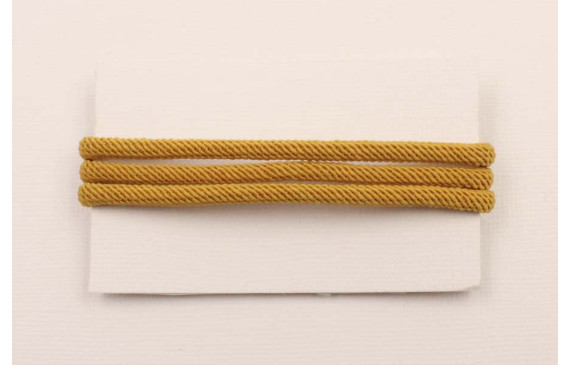 Cordón retorcido 4mm Color Mostaza