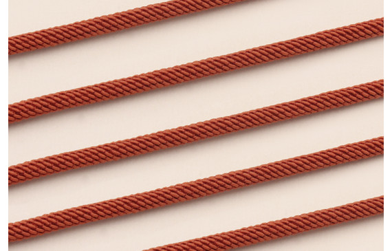 Cordón retorcido trenzado 4mm Color Oxido