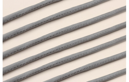 Cordón de SEDA 3mm relleno color Gris Azulado