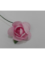 Flor Papel 2cms diámetro Rosa