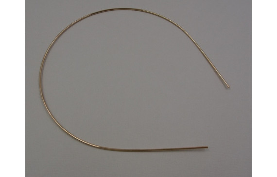 Diadema de 1,5mm de ancho Dorada