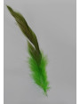 Pluma teñida Verde 100-130mm