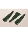 Fleco de Abalorio de 120mm  Verde