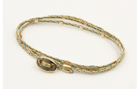 Pulseras micro driza colores azul,amarillo,rojo y 