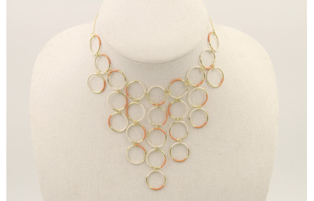 Colla babero de acero inoxidable con arandelas esm