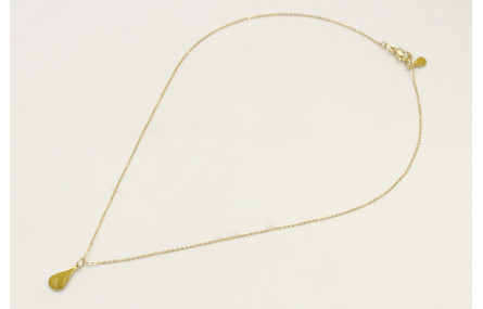 Solitario de acero inoxidable con cadena de eslabó