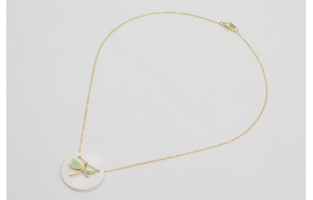 Collar acero inoxidable cadena eslabón pequeño col