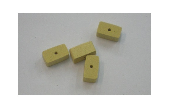 Rectángulo 10*5*5 amarillo mate