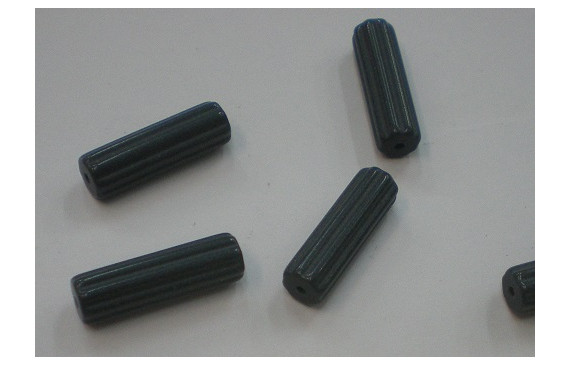 Tubo estriado 18*5m Azul