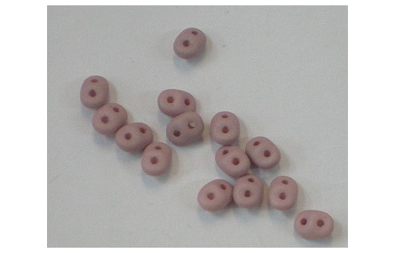 Gramo Superduo 2,5*5 Opaco Silk Malva: 14ud/gramo