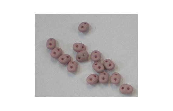 Gramo Superduo 2,5*5 Opaco Silk Malva: 14ud/gramo