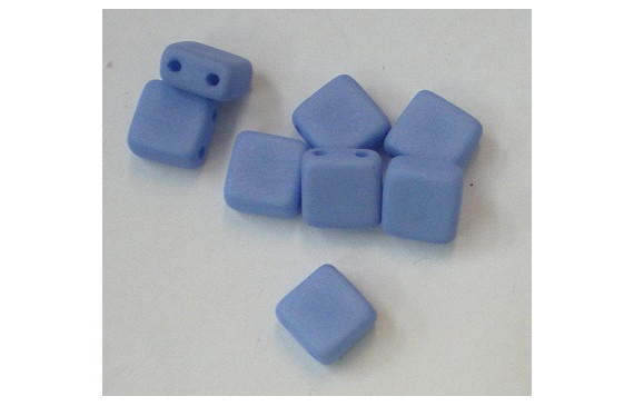 Tila 6*6mm Opaco Silk Azul