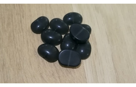 Almohadilla irregular 11*16mm Gris