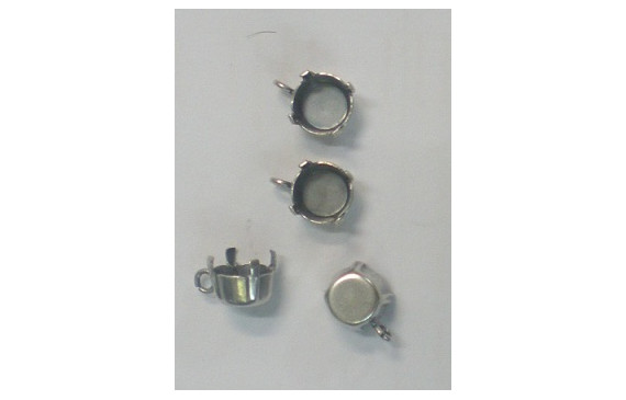 Colgante cabuzón Plata Vieja para cabujón de 7mm