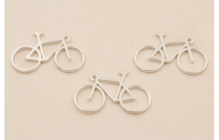 Colgante Bicicleta Plata 925 22*15mm