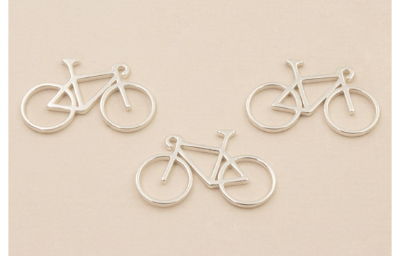 Colgante Bicicleta Plata 925 22*15mm