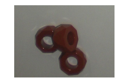 Agata Roja agujeto 6mm