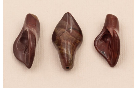 Tulipán Jade 26*15*10 Rojizo