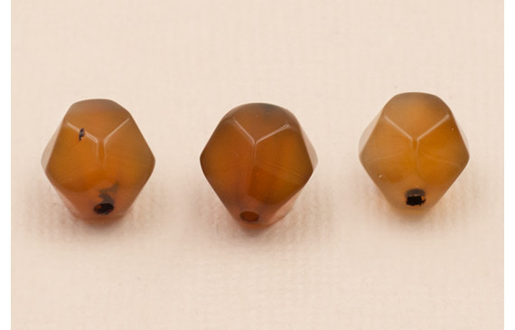 Facetada Irregular Jade 10mm Marrón Traslúcido