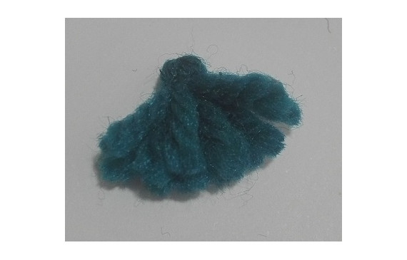 Pompon Lana 15mm Azul Petroleo