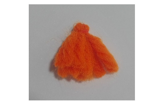 Pompon Lana 15mm Naranja