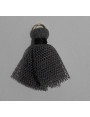 Pompon tul 25mm Gris