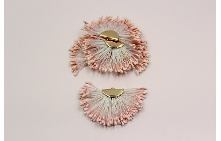 Colgante estambres color Rosa Palo