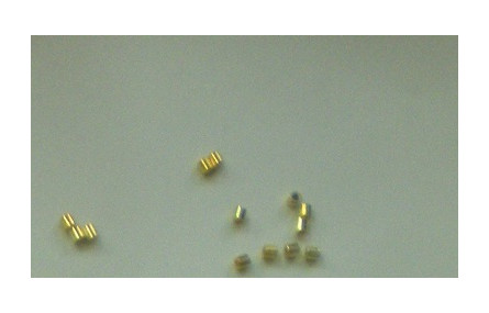 Tubito dorado 2mm