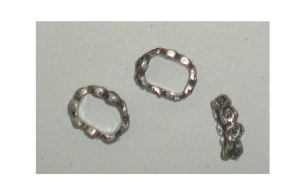 Pieza florecillas para cuero Regaliz-