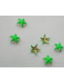 Tachuela estrella 10mm Verde fluor