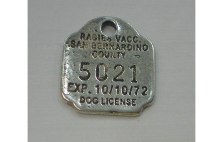 Chapa San Bernardino 20*20 Plata Vieja