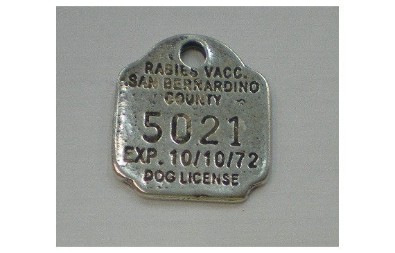 Chapa San Bernardino 20*20 Plata Vieja