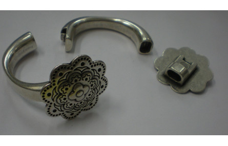 Pedia pulsera iman Plata Vieja