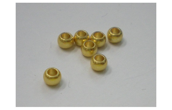 Bola agujero 2mm interior  Oro Mate