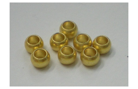 Bola agujero 3mm interior  Oro Mate