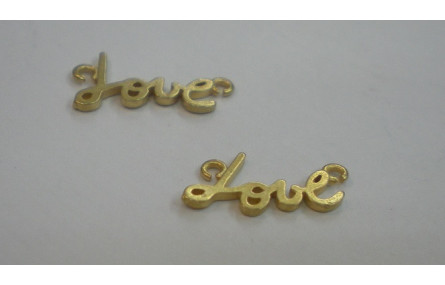 Love 16*10mm Oro Mate