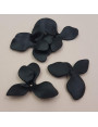 Pieza Flor 26,5mm diámetro Negro Mate