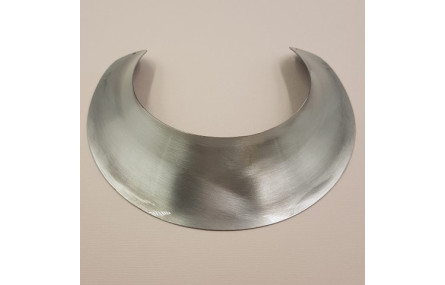 Collar redondo Plata vieja 57mm ancho